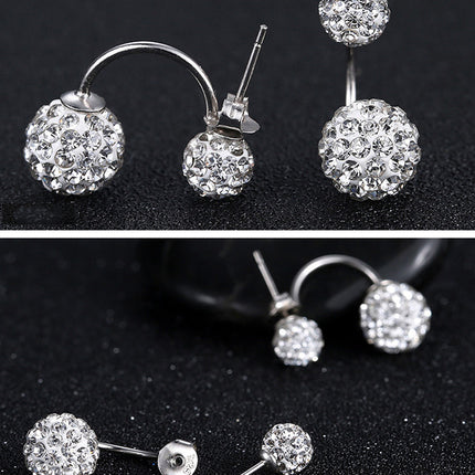 Rhinestone earrings