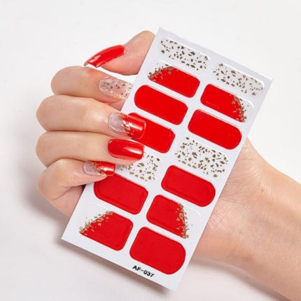 Nail Stickers, Nail Polish Glue, Full Nail Stickers