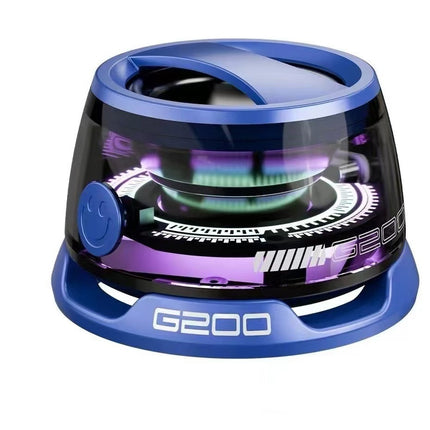 Portable Bluetooth Speaker G200 RGB Lighting Speaker BT5.3 Mini Sound Box 7 Hours Playback Magnetic Phone Holder