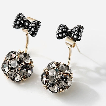 Earrings bow stud earrings