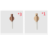 LumiWood | Magnetic Wood Night Light | USB Powered | PIR Motion Sensor | Natural Wood | Energy Saving Corridor Light -