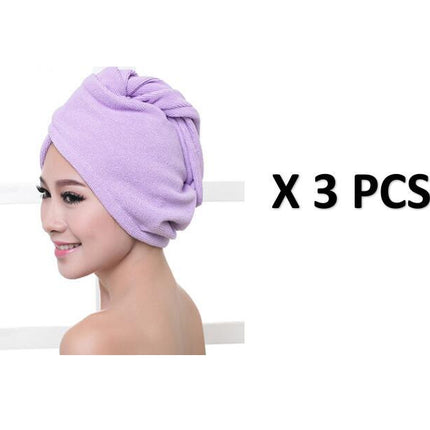 Women's Hair Dryer Cap, Absorbent Dry Hair Towel