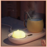 PurrEase | Cat Mug Warmer | Three Temperature Settings | Keeps Coffee Warm Quickly | Cat Theme | Low Noise Auto Shutoff -