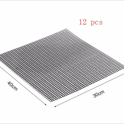 Barbecue Non-Stick Wire Mesh Grilling Mat Reusable Cooking Grilling Mat For Outdoor Activities