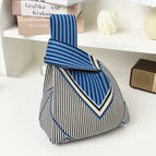 Striped Blue Beige