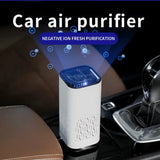 AirPure | Car Air Purifier | Portable Negative Ion Generator | Removes Formaldehyde and Odor | Freshens Car Interior -