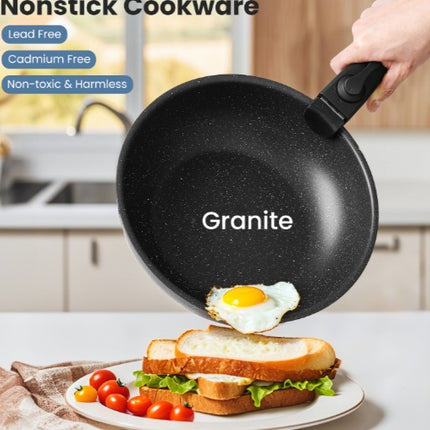 12 POTS And Pans Set, Non-stick Kitchen Cookware Set