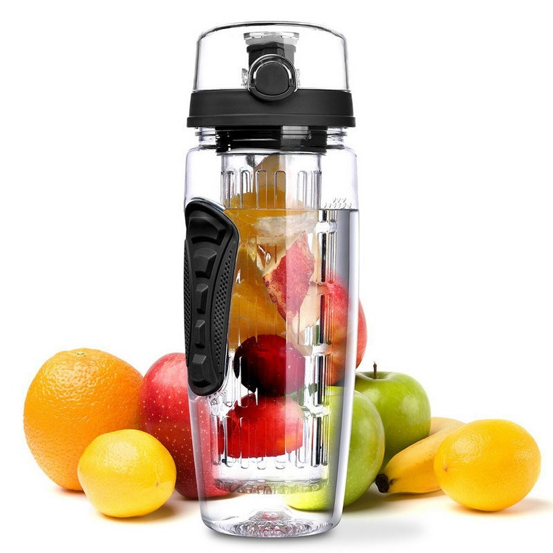 AquaInfuse | Fruit Infuser Bottle | 32 Oz Capacity | Built-In Infuser | Flavorful Hydration -
