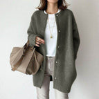 Olive Green Knitted Material