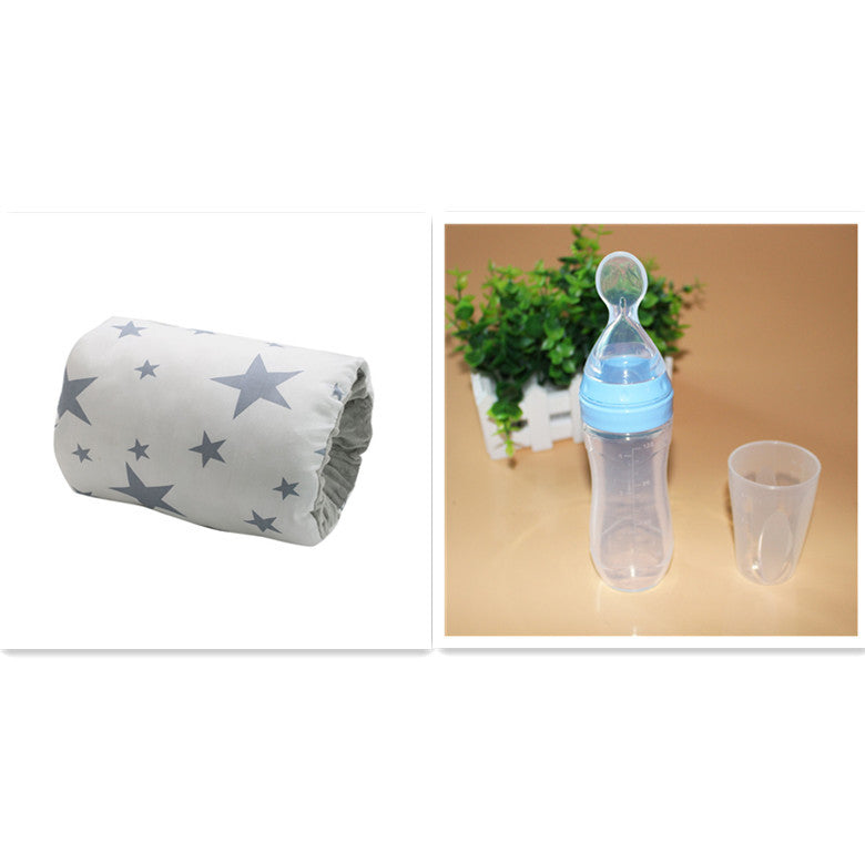 MomEase | Nursing Arm Pillow | Ergonomic Posture | Machine Washable | Cotton White | Reduces Back Pain and Baby Reflux -