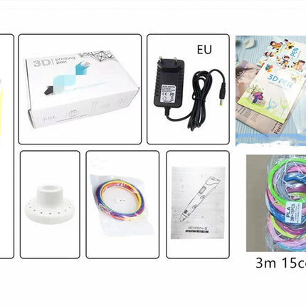 Children's 3d Printing Pen Three-dimensional Brush Toy Set