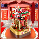 Eco Blocks | Diy Block Music Box Tree Model | Eco Friendly Plastic | 400-800 Piece Set | Perfect Gift For Kids -