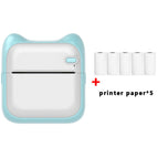 Blue 5 Rolls Printing Paper