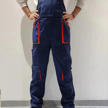 Bib overalls Work Overall Uniforms Men Women Working Coveralls Welding Suit Car Repair Workshop Mechanic Dungarees Men Warehouse