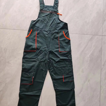 Bib overalls Work Overall Uniforms Men Women Working Coveralls Welding Suit Car Repair Workshop Mechanic Dungarees Men Warehouse