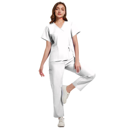 Nurse Uniform Woman Hospital Doctor Women's Medical Sweatshirt Nursing Pants Workshop Uniforms Beauty SPA Work Clothes New