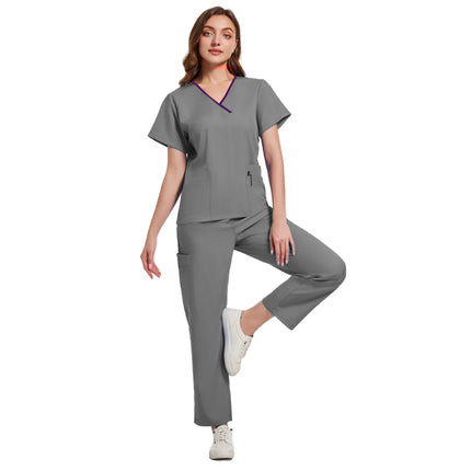 Nurse Uniform Woman Hospital Doctor Women's Medical Sweatshirt Nursing Pants Workshop Uniforms Beauty SPA Work Clothes New