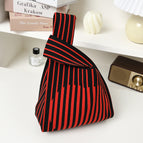 Pumpkin Stripes Red And Black