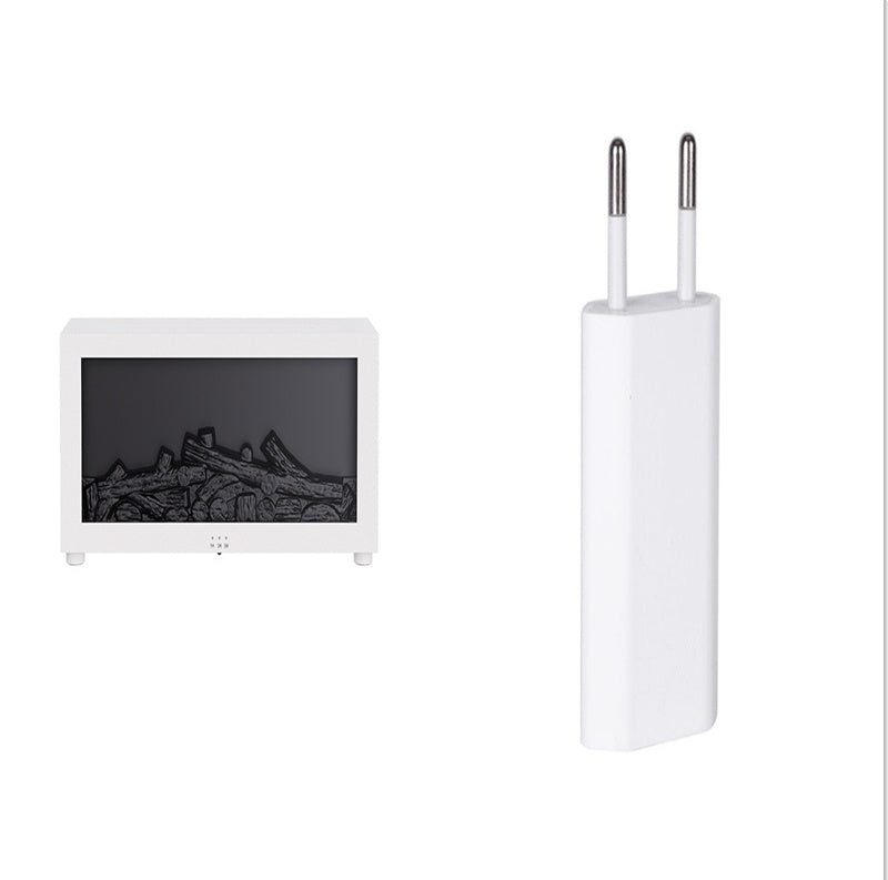 New Flame | Aromatherapy Diffuser | 3D Flame Effect | Large Room Humidifier | Multicolor | Calm Relaxing Home Ambience -