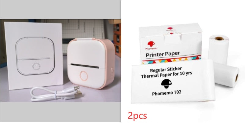 Phomemo | Mini Thermal Printer | Inkless Thermal Printing | Bluetooth Enabled | On The Go Labels And Photos -