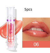 Liquid Lip Gloss Tube | High-Pigment Slightly Spicy Lip Honey Gloss | Mirror Shine Lip Color | Moisturizing & Smooth Formula | Sexy Glossy Finish | 6 Shades | Long-Lasting Lightweight Lip Makeup - Health & Beauty > Personal Care > Cosmetics > Makeup > Lip Makeup > Lip Gloss