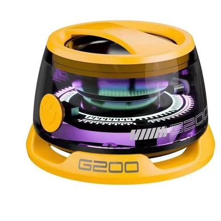 Portable Bluetooth Speaker G200 RGB Lighting Speaker BT5.3 Mini Sound Box 7 Hours Playback Magnetic Phone Holder