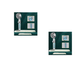 Internet Celebrity | Shower Head | Twin Turbo | Powerful Pressure | Blue | Multiple Modes -