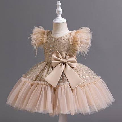 Flower Children's Clothing Children's Wedding Dress Tulle Skirt Summer