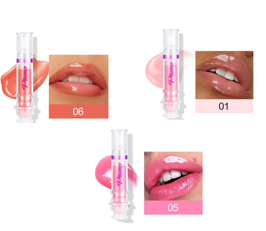 Liquid Lip Gloss Tube | High-Pigment Slightly Spicy Lip Honey Gloss | Mirror Shine Lip Color | Moisturizing & Smooth Formula | Sexy Glossy Finish | 6 Shades | Long-Lasting Lightweight Lip Makeup - Health & Beauty > Personal Care > Cosmetics > Makeup > Lip Makeup > Lip Gloss