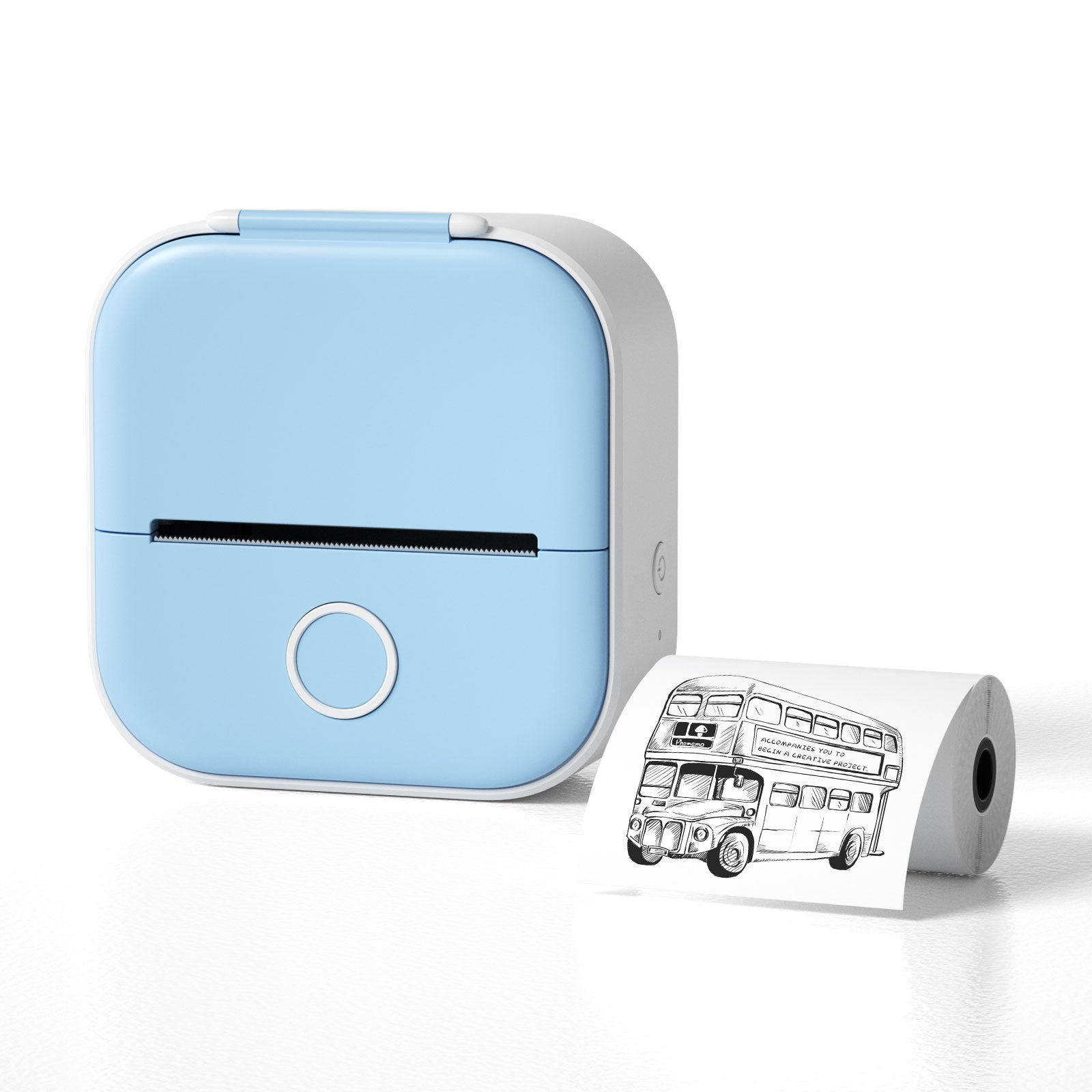 Phomemo | Mini Thermal Printer | Inkless Thermal Printing | Bluetooth Enabled | On The Go Labels And Photos -