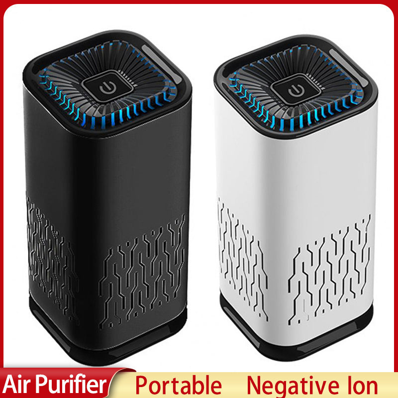 AirPure | Car Air Purifier | Portable Negative Ion Generator | Removes Formaldehyde and Odor | Freshens Car Interior -