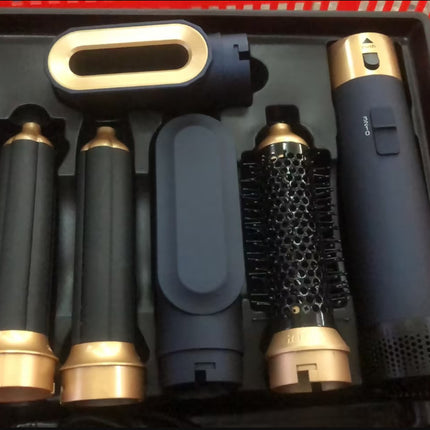 New Hair Dryer Multi Hair Styler 5 In1 Curling Iron Hair