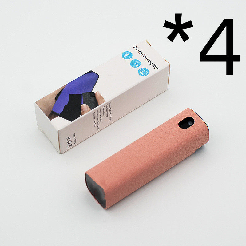 All-in-1 Portable Screen Cleaner | Integrated Spray & Microfiber Wipe | 10ML Phone & Laptop Cleaning Kit | Pocket-Size Smudge & Fingerprint Remover - Electronics > Electronics Accessories > Electronics Cleaners