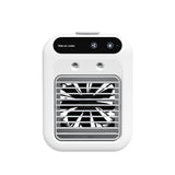 Portable Air Conditioner Fan | USB Mini Air Cooler with Water & Ice Cooling | 2-Speed Touchscreen Personal AC for Room, Office, Car | Atomizing Cool Mist - Home & Garden > Household Appliances > Climate Control Appliances > Evaporative Coolers > Portable Evaporative Coolers