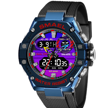 Digital Alloy Electronic Watch Men