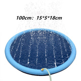 AquaPlay | Splash Pad | EN71 Certified, Non-Slip | Safe Backyard Fun | Blue | Portable And Reusable -