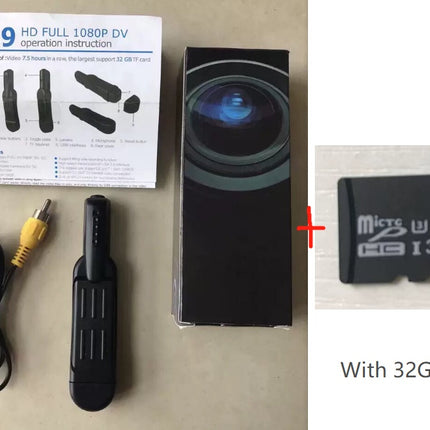 1080P HD Hidden Spy Mini Pocket Pen Camera