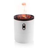 Volcanic Flame Aroma Essential Oil Diffuser USB Portable Jellyfish Air Humidifier Night Light Lamp Fragrance Humidifier -
