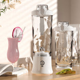 PulseBlend | Portable Blender | Six Blade 304 SS | Crushes Ice And Frozen Fruit For Smooth Shakes | On The Go -