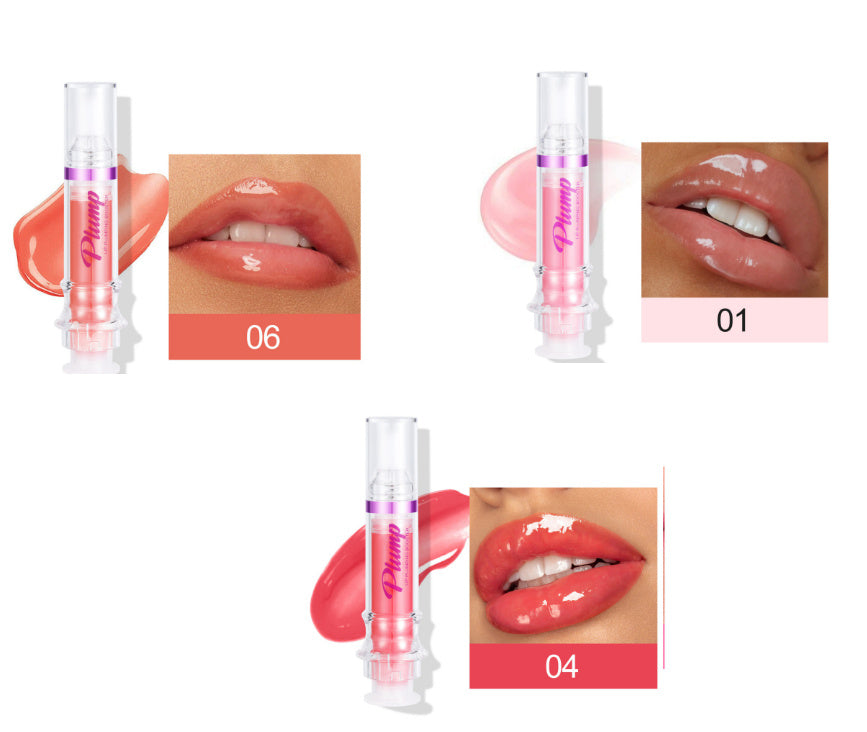 Liquid Lip Gloss Tube | High-Pigment Slightly Spicy Lip Honey Gloss | Mirror Shine Lip Color | Moisturizing & Smooth Formula | Sexy Glossy Finish | 6 Shades | Long-Lasting Lightweight Lip Makeup - Health & Beauty > Personal Care > Cosmetics > Makeup > Lip Makeup > Lip Gloss