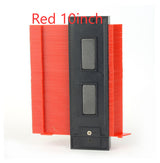 Radial | Contour Gauge | Irregular Contour Gauge | Abs Plastic Angle Ruler | 146x105x26mm | Fast Accurate Shape Copying -