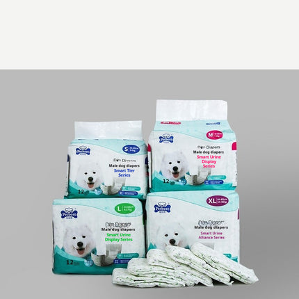 Petbest Male Dog Diaper Dog Diaper Dog Diaper Dog Diaper Wearable Urine Display