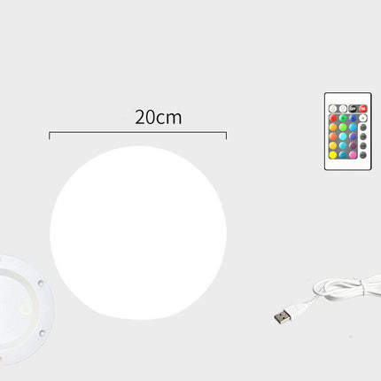 Led Luminous Ball Lights Outdoor Waterproof Colorful Lights Lawn Luminous Ball Garden Floor Lights Swimming Pool Floating Ball Lights