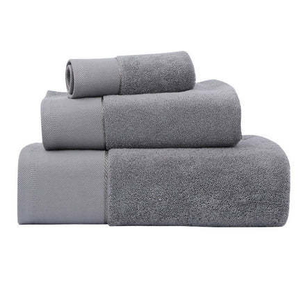 Cotton Towel Bath Towel Three Piece Water Absorbing Gift Towel Bath Towel Set