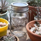 Mason jar separate glass bottl