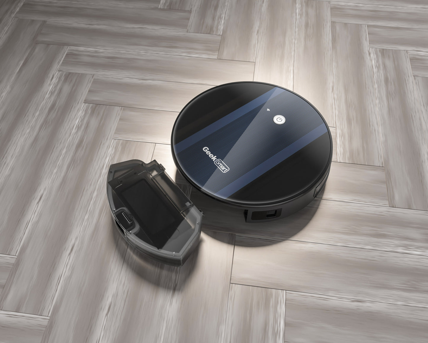 Geek | Robot Vacuum Cleaner | Ultra Thin Design | 1800Pa Suction | G6 Plus | Great For Hard Floors To Carpets -