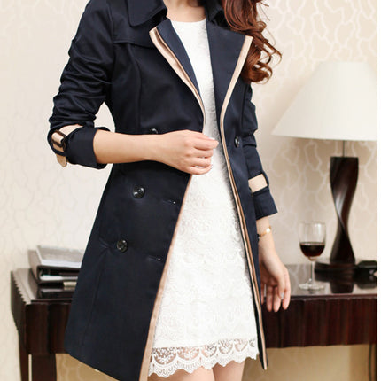 Ladies Autumn Trench Coat For Women Winter Long Coats