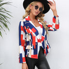 Red and blue plaid