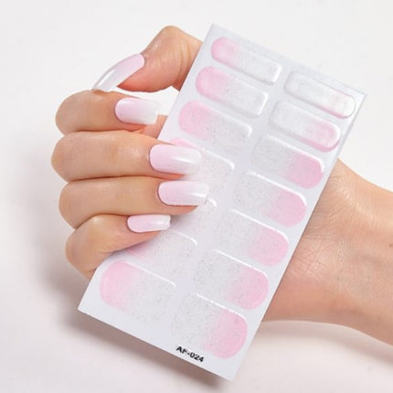 Nail Stickers, Nail Polish Glue, Full Nail Stickers