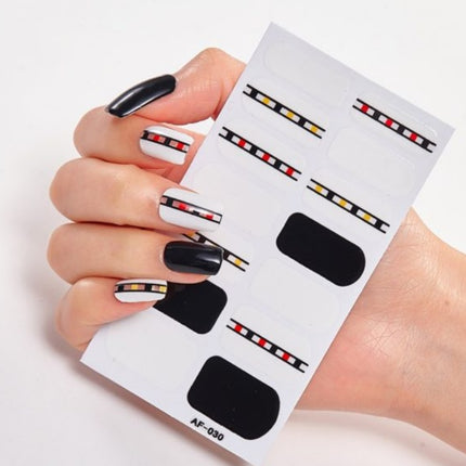 Nail Stickers, Nail Polish Glue, Full Nail Stickers